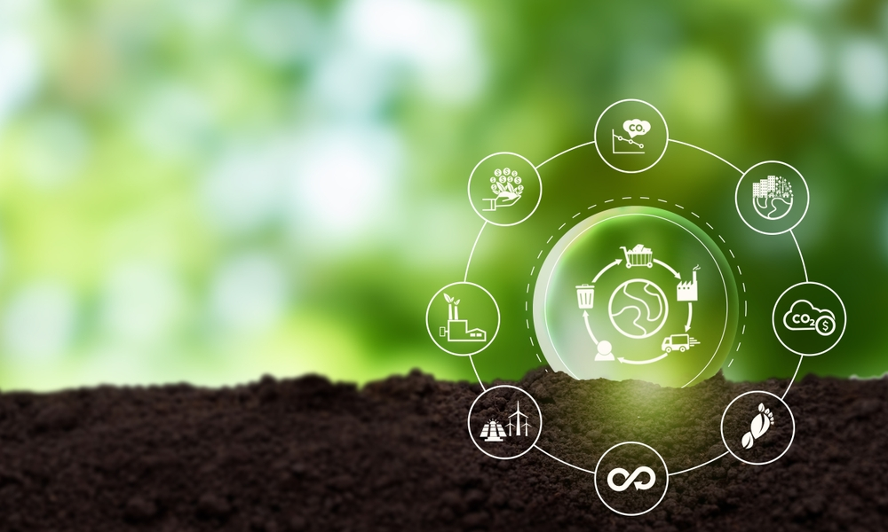 Environmental impact assessment icons